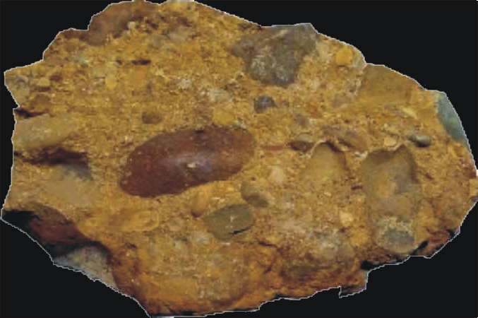 Roche sédimentaire (conglomérat)